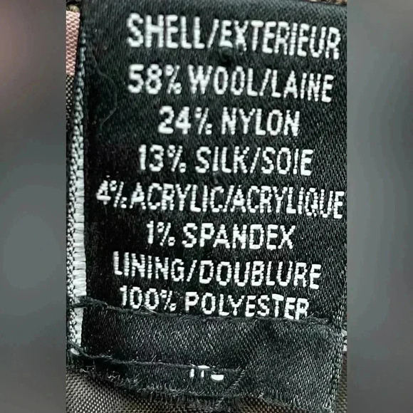 Club Monaco Wool Dress size 8 Brown - Picture 10 of 10